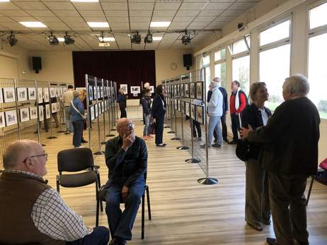 arriv�e des visiteurs